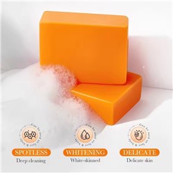 SADOER Отбеливающее мыло для лица и тела с койевой кислотой KOJIC ACID, 100г