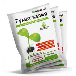 Ср-во ГУМАТ КАЛИЯ для рассады 4мл  БМ (выпис.по 2шт.)