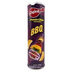 Чипсы картофельные со вкусом барбекю Peke, Китай, 125 г Акция