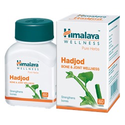 HADJOD Bone & Joint Wellness, Himalaya (ХАДЖОД, Помощь при переломах и остеопорозе, Хималая), 60 таб.
