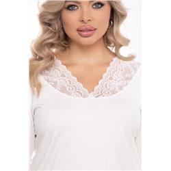 Блуза "Лира" (белая) Б8309
