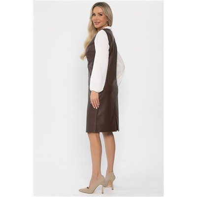 Сарафан Горячий шоколад (шоколадное) П13718-15М