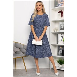 Платье Стиляги (синее) П13741-16М