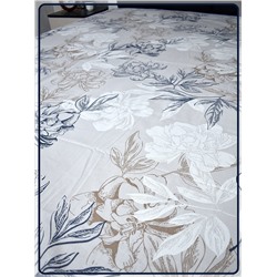 Простыня Ивановская бязь Симфония вид 8/5 серо-бежевый