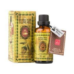 Herbal Rose OLIVE OIL, Madame Heng (Масло ОЛИВЫ И РОЗЫ с Витамином Е, Мадам Хенг), 50 мл.