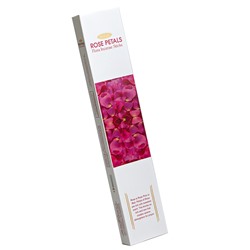 ROSE PETALS Flora Incense Sticks, AASHA, SYNAA (Ароматические палочки ЛЕПЕСТКИ РОЗЫ, ААША, СИНАЯ), 10 палочек.