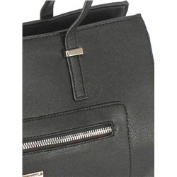 Сумка женская искусственная кожа DJ-CH 21081-BLACK,  1отд,  черный SALE 249717