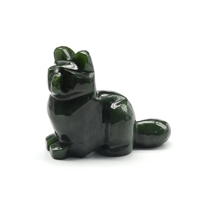 Кошка из нефрита 67*28*52мм, 113г