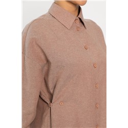 Рубашка Свободное падение (бежевая) Б14191-5М