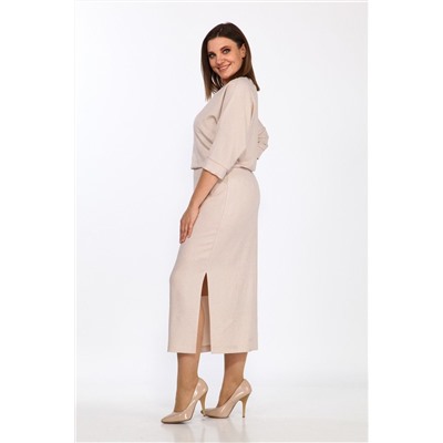 Lady Style Classic 2401 кремовый, Платье