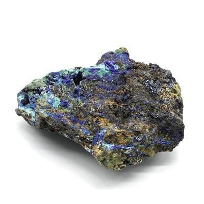 Коллекционный камень азурмалахит 81*64*25мм, 123г