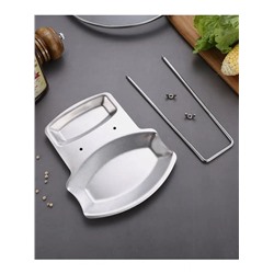 Держатель кухонный/подставка для крышек, для ложки, половника (3120)