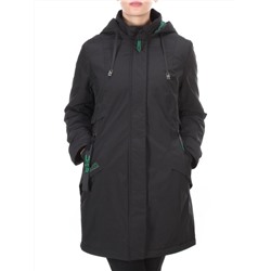 22-915 BLACK Куртка демисезонная женская (100 гр. синтепон) PLOOEPLOO размер 48 - российский