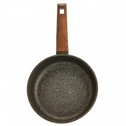 Сковорода 22 см с антипригарным покрытием и ручкой soft-touch 1022-12 "Гранит 12"