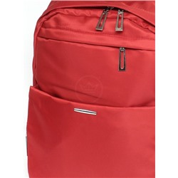 Рюкзак жен текстиль Migo-5057,  1отд,  2внут+4внеш/ карм,  красный 256154