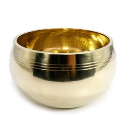 Поющая чаша GOLD, 7 МЕТАЛЛОВ, Для восстановления Ауры (вес 601 - 800 г., диаметр 11,5 см., высота 7 см.), 1 шт.