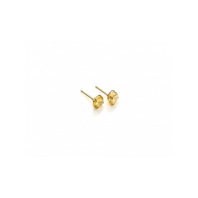 Серьги-гвоздики PR1469 -5 желт