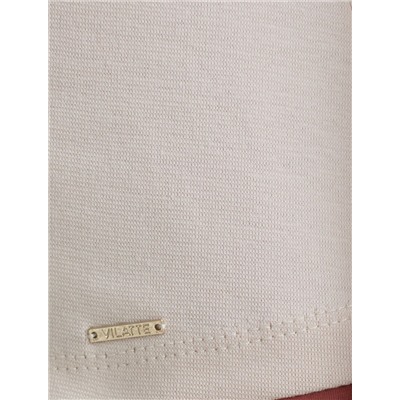 Топ на регулируемых бретелях базовый эластичный из премиального хлопка