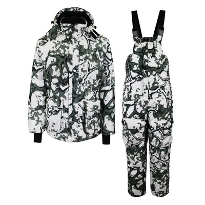 Костюм муж. "Tauren" зимний, куртка/полукомб.,тк./подкл.: ALOVA Рremium/Fleece, кмф "Лабиринт" К-471