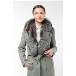 02-2946 Пальто женское утепленное (пояс)