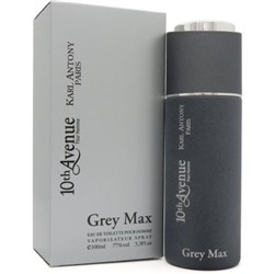 10th AVENUE  GREY MAX POUR HOMME (Шанель эгоист)/муж.  M~