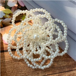 Воздушная брошь из бисера «Нежный возраст»