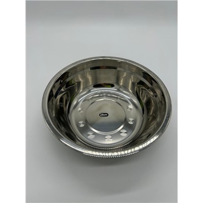 Миска нержавейка 24 см (300шт)