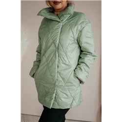 Стильная леди М-663 олива, Куртка