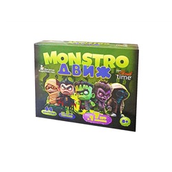 Настольная игра для большой компании «MONSTRO ДВИЖ» Серия Актив Time
