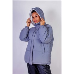 Куртка на меху с капюшоном Евро-зима  арт.506