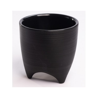 Горшок Де Коста 2,25л Черный/ (Ливигрин)