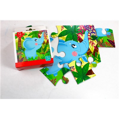 Пазл First Puzzle «Слоненок» 9 элементов