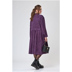 ANASTASIA MAK 938 ежевичный, Платье