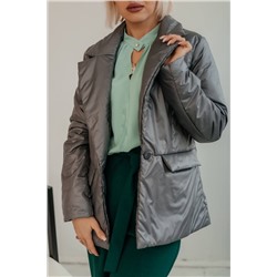Стильная леди М-672 серый, Куртка