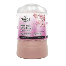 Mineral Deodorant SAKURA, Narda (Дезодорант кристаллический САКУРА, Нарда), 45 г.