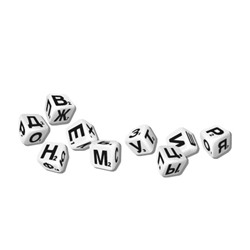 Настольная игра для малышей «Кубики для умников» Словодел