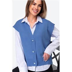 Женский вязаный жилет Happyfox