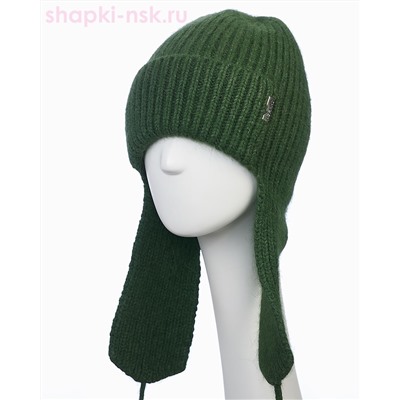 21222 1A KHW Кармо Ушанка женская флис (56-58)