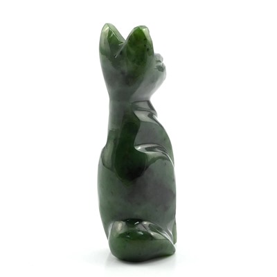 Кошка из нефрита 34*42*103мм, 189г