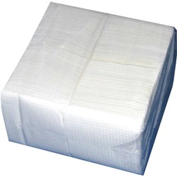 Салфетки бум. 25*25 500шт.белая