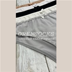 ТРУСЫ ДЛЯ ЖЕНЩИН (МОЛОДЕЖНЫЕ/ОДНОТОННЫЕ) NICOLETTA   (ТУРЦИЯ) 13040-32