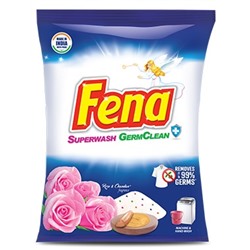 FENA Superwash Germ Clean, Rose & Chandan Fragrance (ФЕНА стиральный порошок, аромат розы и сандала), 1 кг.