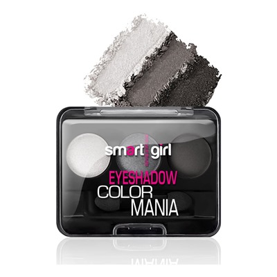 Тени для век SMART GIRL COLOR MANIA тон: 31 серый