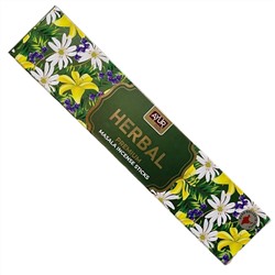 HERBAL Premium Masala Incense Sticks, Ayur Plus (ХЕРБАЛ, ароматические масала палочки премиум-класса, Аюр Плюс), 18 г.