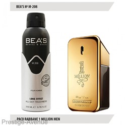 Дезодорант Beas Paco Rabbane 1 Million Men 200 мл арт. M 208
