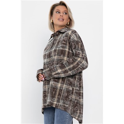 Рубашка Скай (коричневая) Б14194-5М