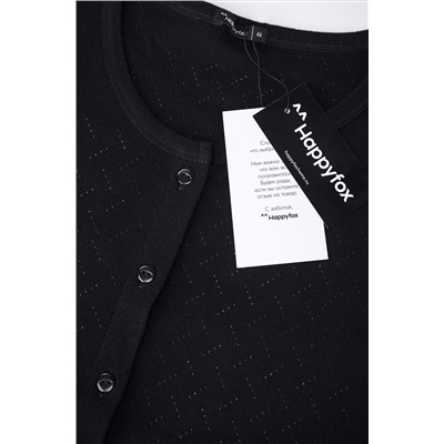 Женская пижама - тройка из ажурного хлопка Happyfox