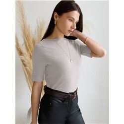 Джемпер  из премиального хлопка с эластаном