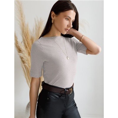 Джемпер  из премиального хлопка с эластаном