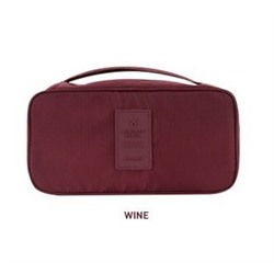 Дорожный органайзер для нижнего белья Бордовый